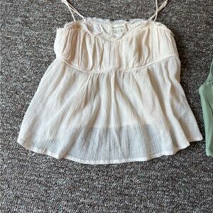Urban Outfitters Cream Camisole Top